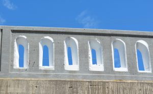 Foam Inserts used as Concrete Forms